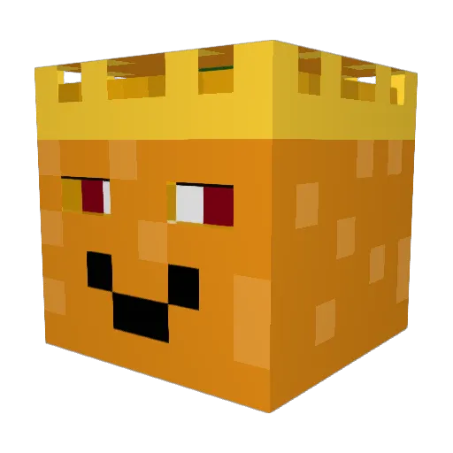 Reginald_Splash Minecraft avatar head, 3D render