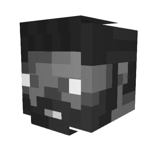Regnars15 Minecraft avatar head, 3D render