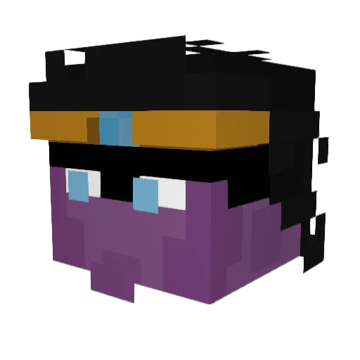 Regnum_Dei Minecraft avatar head, 3D render