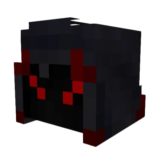 RegularLite Minecraft avatar head, 3D render
