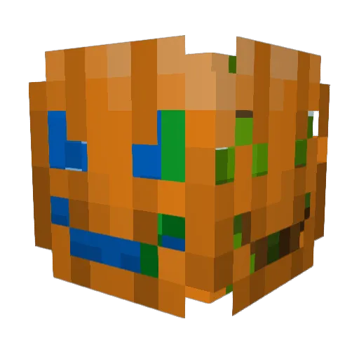 RegularPlays452 Minecraft avatar head, 3D render