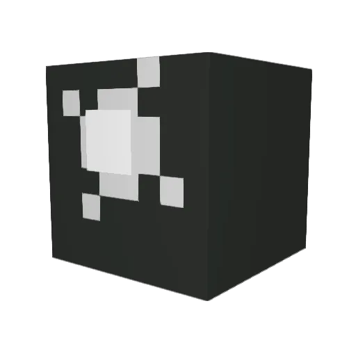 Regular_Hooman Minecraft avatar head, 3D render