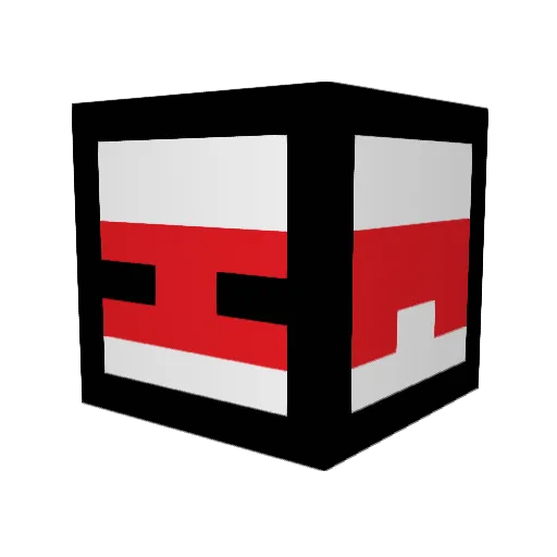 Regulas Minecraft avatar head, 3D render