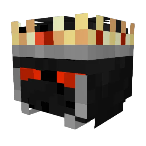 RehTr1x Minecraft avatar head, 3D render