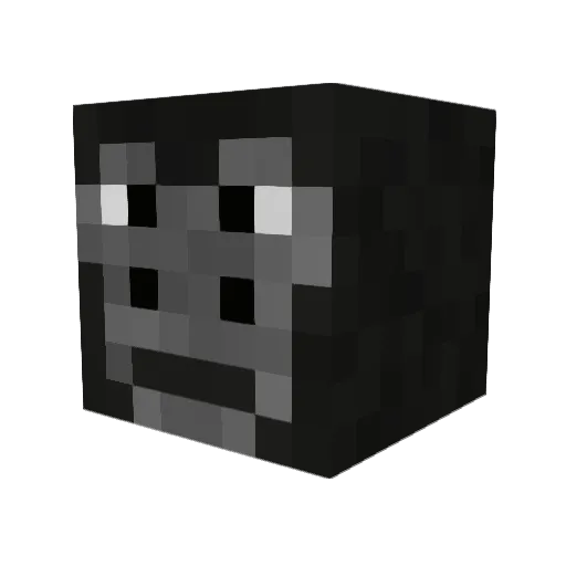 Reham156 Minecraft avatar head, 3D render