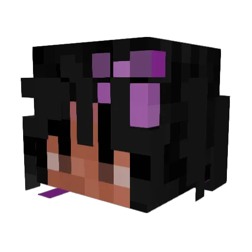 Rehamp3 Minecraft avatar head, 3D render