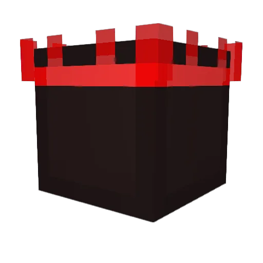 RehtricFN Minecraft avatar head, 3D render