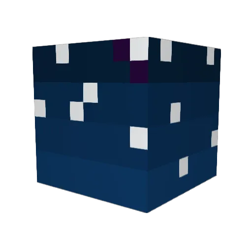 Reider6000 Minecraft avatar head, 3D render