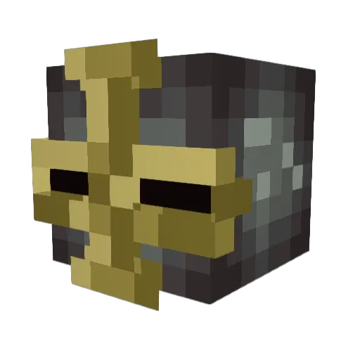 Reido45 Minecraft avatar head, 3D render
