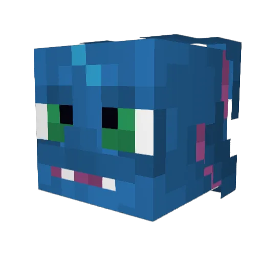 ReigningRoyalty Minecraft avatar head, 3D render