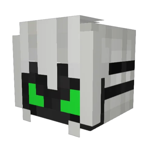 Reika_Otonashi Minecraft avatar head, 3D render