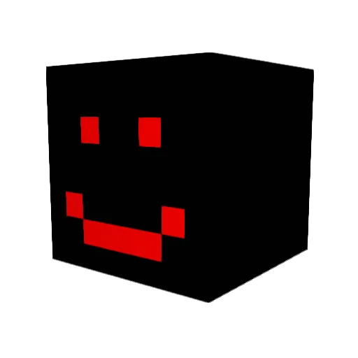 Reilissss Minecraft avatar head, 3D render