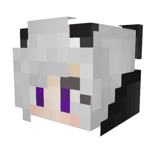 ReindeerJ Minecraft avatar head, 3D render