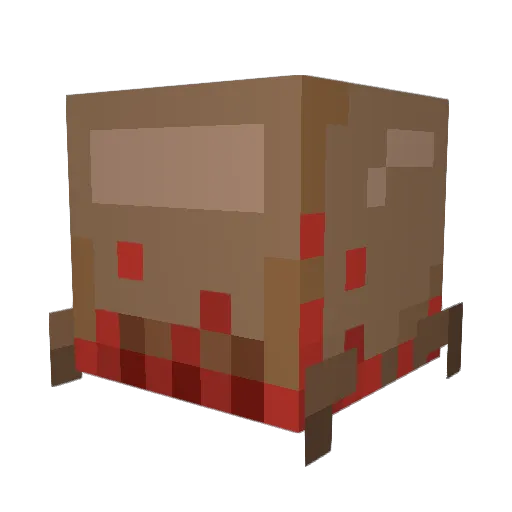 Reine_de_la_mort Minecraft avatar head, 3D render