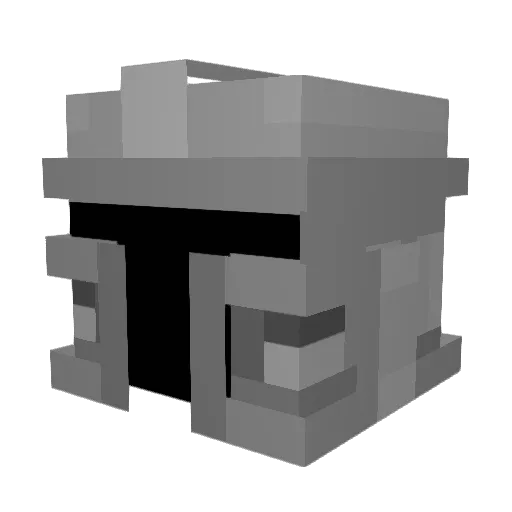 ReinnAzorya Minecraft avatar head, 3D render