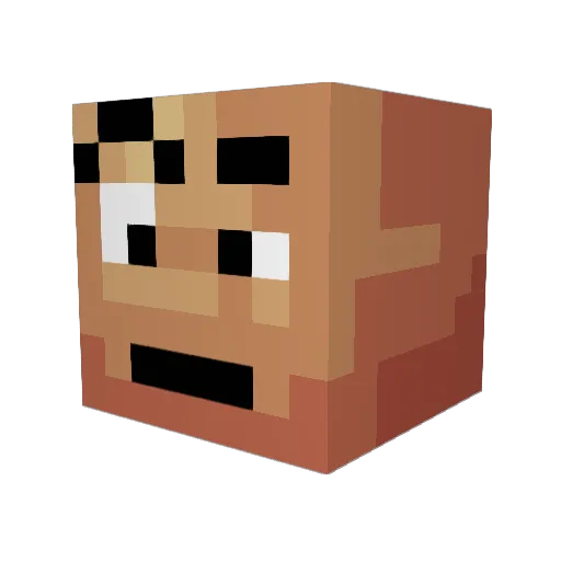ReisonPuthe Minecraft avatar head, 3D render
