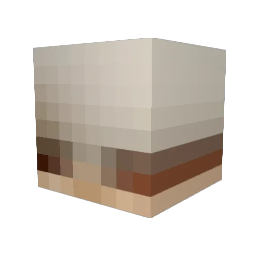 Reixen Minecraft avatar head, 3D render