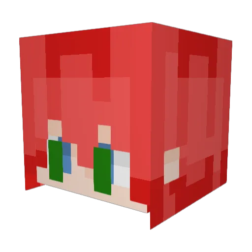 Rekoj14 Minecraft avatar head, 3D render