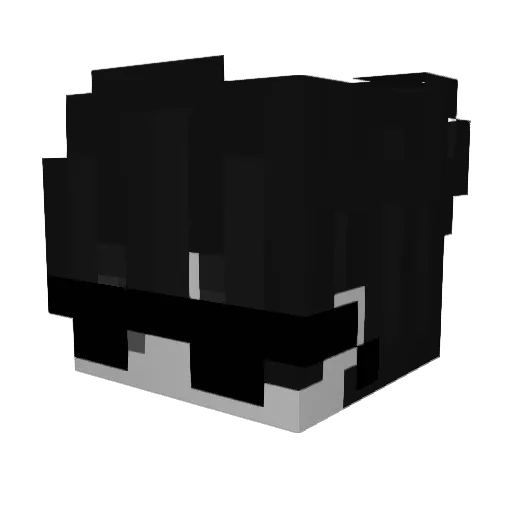 RektShow Minecraft avatar head, 3D render