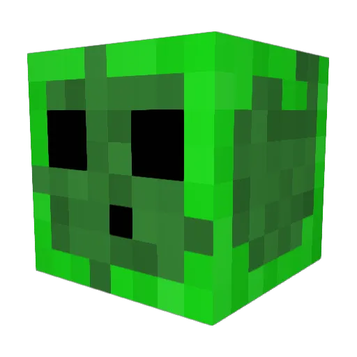Rekt_Music Minecraft avatar head, 3D render