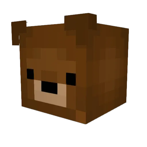 RektnReady Minecraft avatar head, 3D render