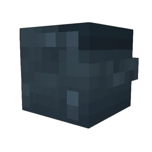 RelatiX Minecraft avatar head, 3D render