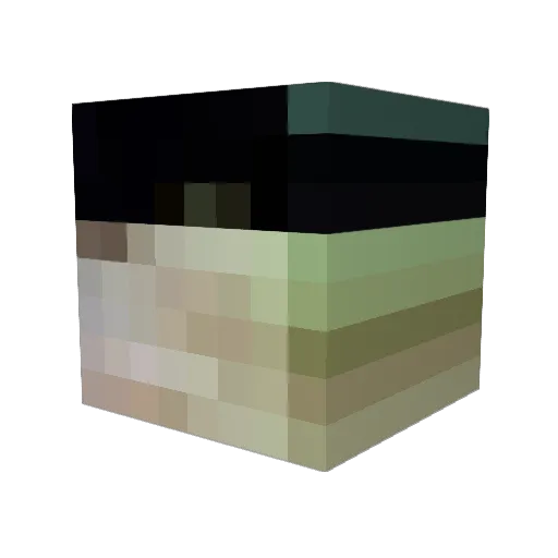 Relaxbro4335 Minecraft avatar head, 3D render