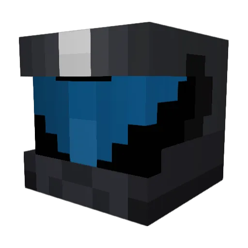 RelentlessNacho Minecraft avatar head, 3D render