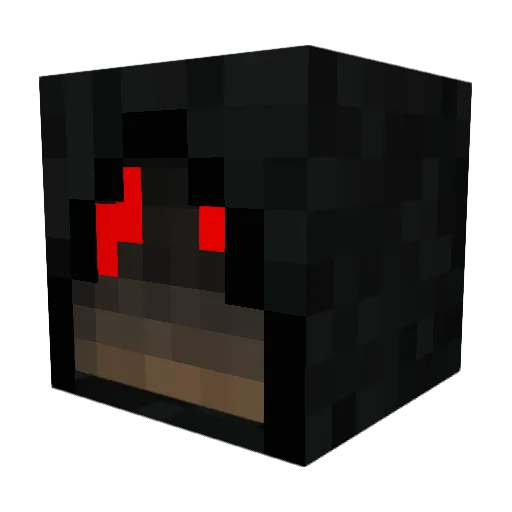 Relic73 Minecraft avatar head, 3D render
