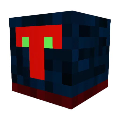 Relixion2 Minecraft avatar head, 3D render