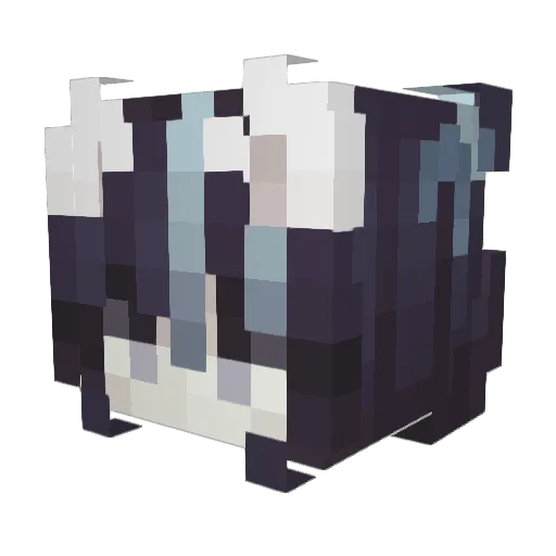 Relkat Minecraft avatar head, 3D render