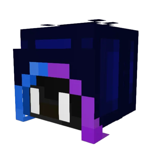 Rellik395 Minecraft avatar head, 3D render