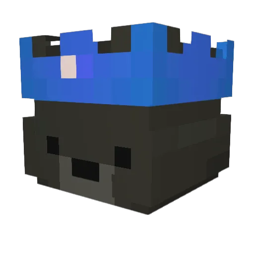 ReloMC Minecraft avatar head, 3D render