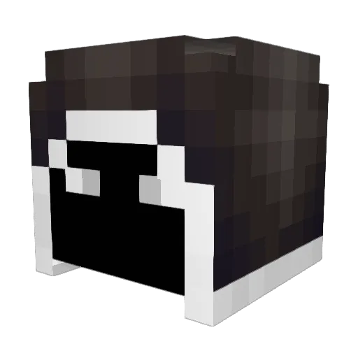 Relogy Minecraft avatar head, 3D render