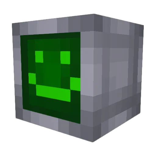 Relvel Minecraft avatar head, 3D render