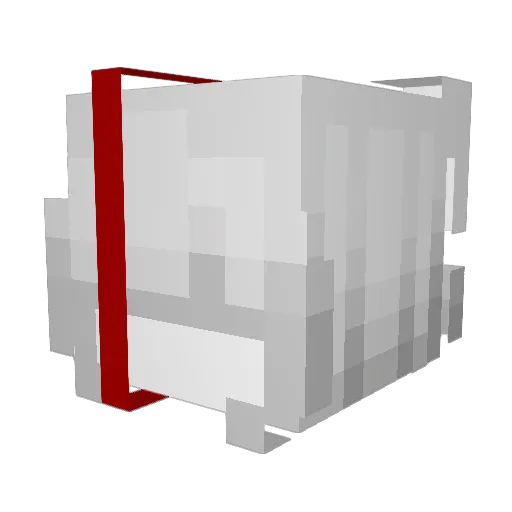 RemSoll Minecraft avatar head, 3D render