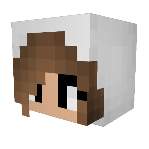 Rema_X_Gamer112 Minecraft avatar head, 3D render