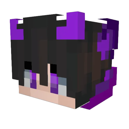 Remaplex5 Minecraft avatar head, 3D render