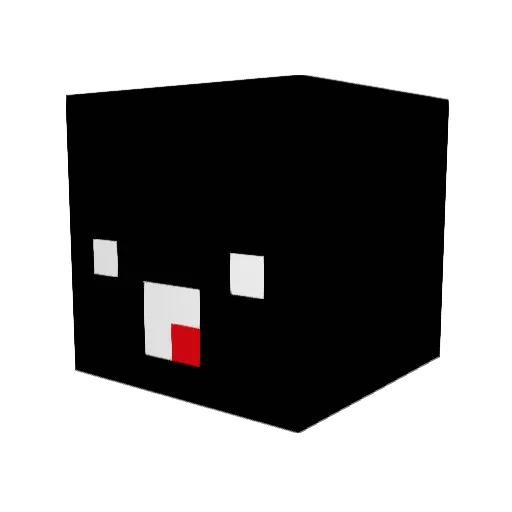 RemaxBre Minecraft avatar head, 3D render