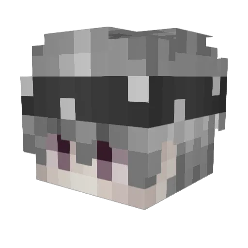RememberLucaa Minecraft avatar head, 3D render