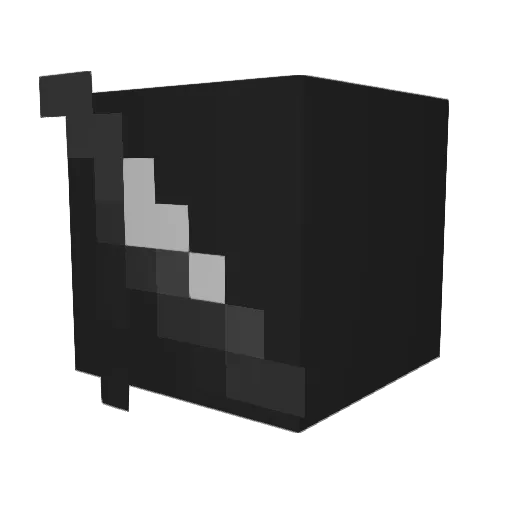 Rememore Minecraft avatar head, 3D render