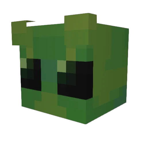 RemiFumbles Minecraft avatar head, 3D render