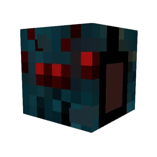 Remin8r Minecraft avatar head, 3D render