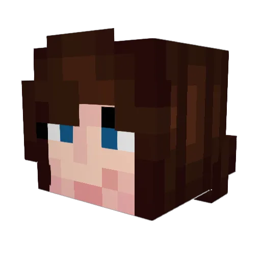 Remiz_Me23 Minecraft avatar head, 3D render