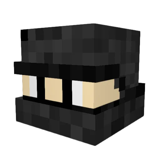 Remko68 Minecraft avatar head, 3D render