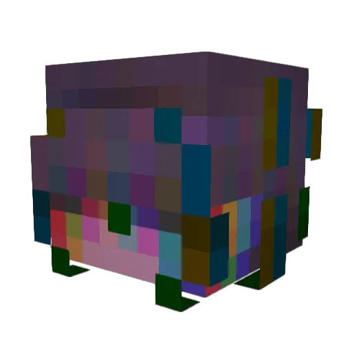 Remlolll Minecraft avatar head, 3D render