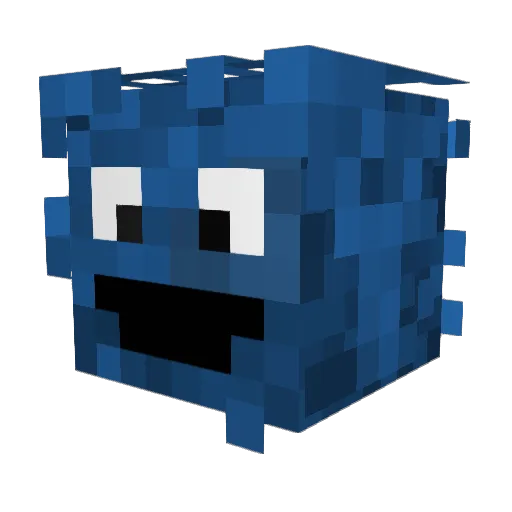 RemoNL Minecraft avatar head, 3D render