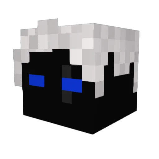 Remois Minecraft avatar head, 3D render