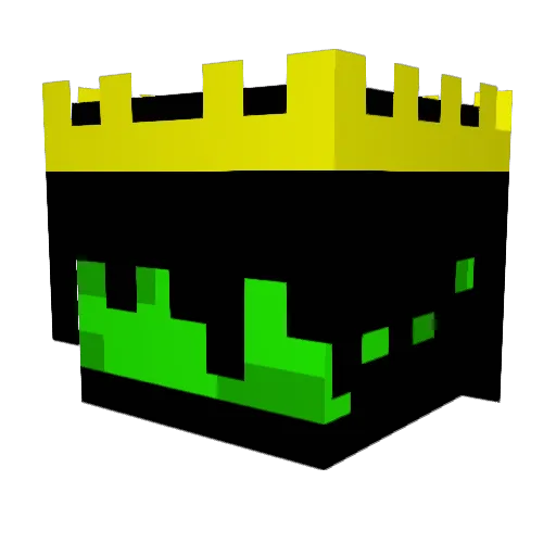 Remote6663850 Minecraft avatar head, 3D render