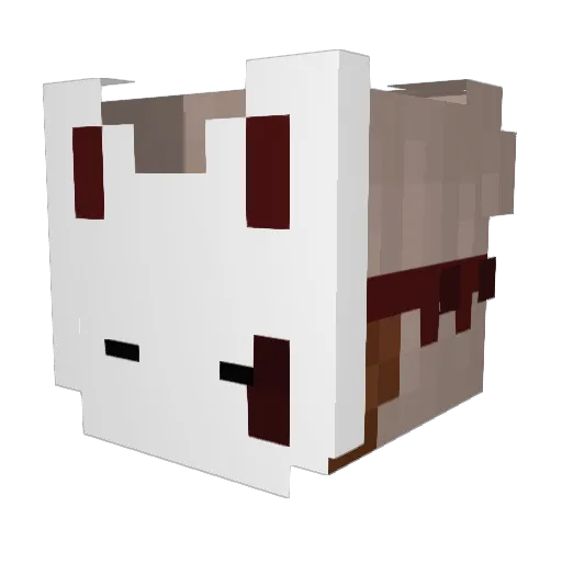 RemusL_ Minecraft avatar head, 3D render